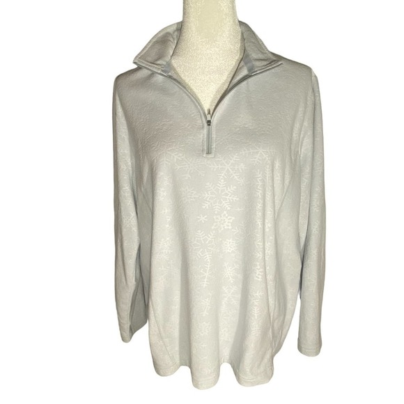 Women's Lands' End 1/4 Zip Pullover Size XL - Picture 1 of 7